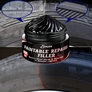 Car Repair Kit Interior Refinish, Tire Brightening & Blackening, Fast Update Recovery, Smooth Surface, Long-Lasting Effect, Car Polishing Cream, Car Scratch Repair