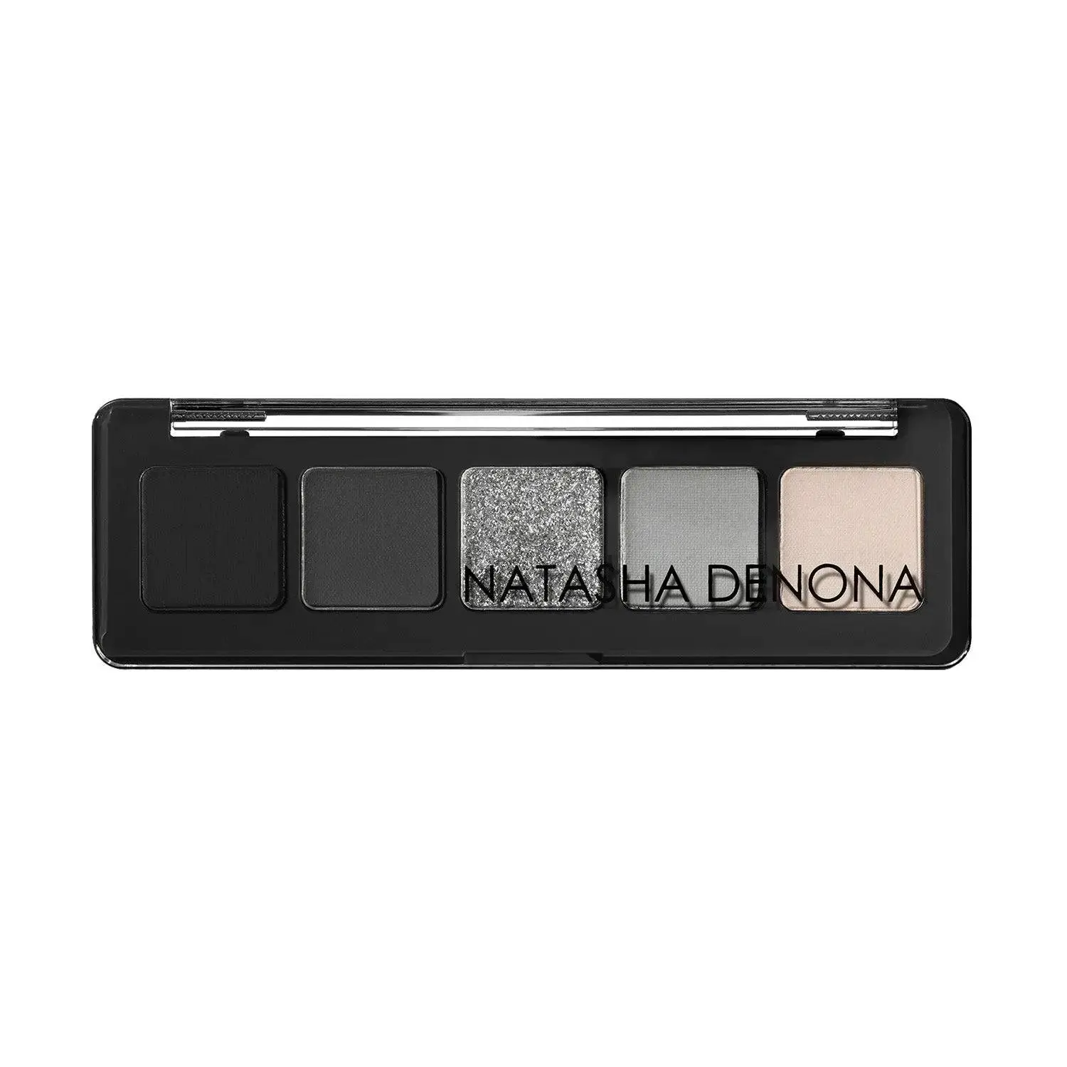 Natasha Denona Mini Xenon Eyeshadow Palette - Metallic, Smokey, Smooth, Cosmetic Makeup in Black Case Natasha Denona Mini Xenon Eyeshadow Palette - Metallic, Smokey, Smooth, Cosmetic Makeup in Black Case