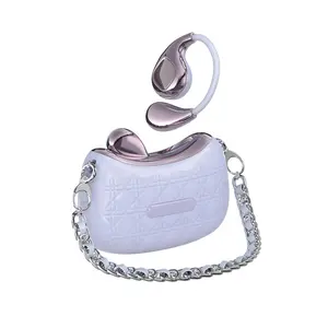 5.4 open-ear wireless Bluetooth headphones, IPX5 waterproof, 25 hours of battery life, automatic noise cancellation, designed for women, a gift for a girlfriend, suitable for sports, fitness, running, studying, working, and listening to music