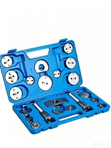 Brake Caliper Wind Back Tool Kit, 22pc Brake Caliper Piston Rewind Tool Kit Set for Almost Cars Trucks and Four-Wheel Drive Vehicles,Caliper Tool with Case