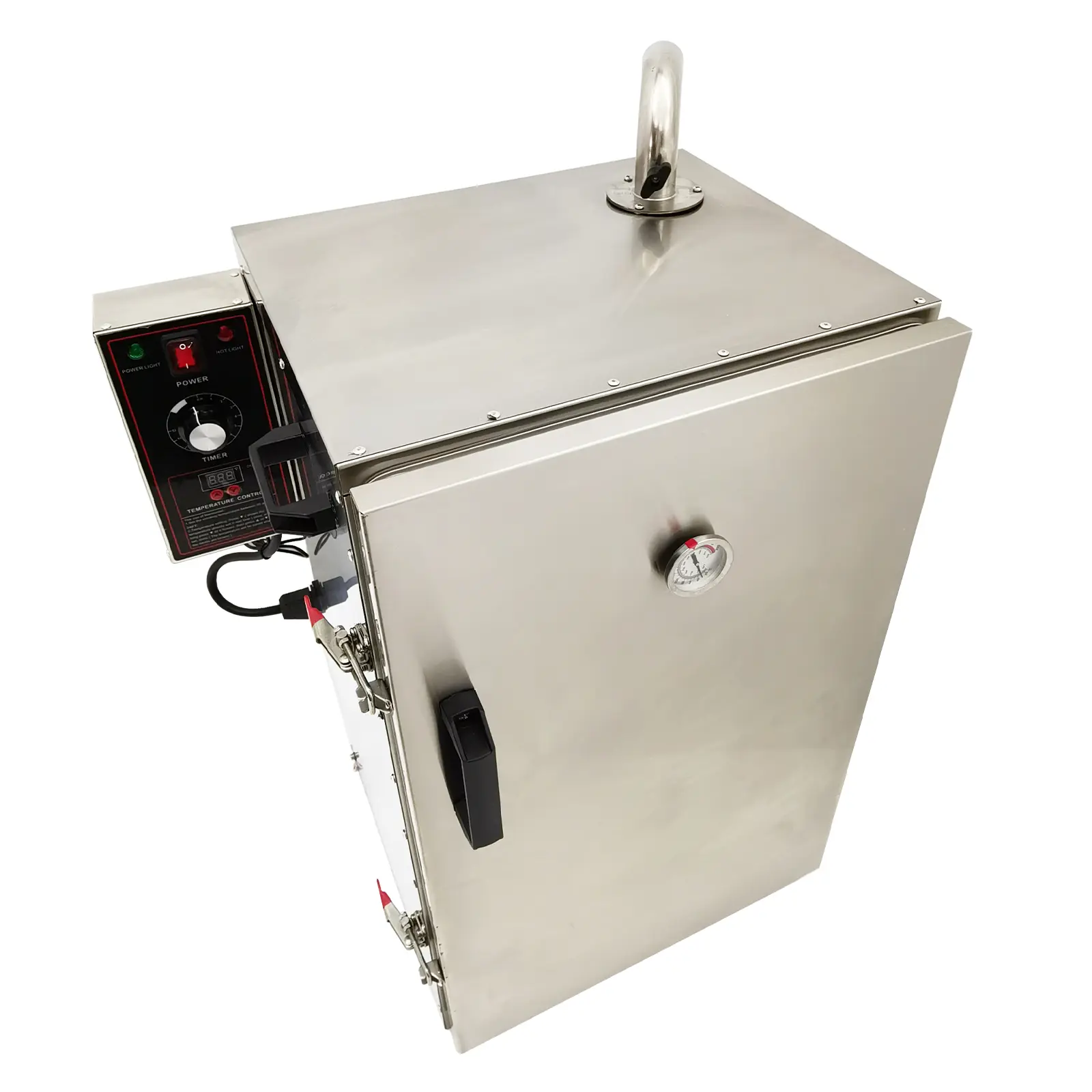 YOKOMA Vertical Digital Electric BBQ Meat Smoker with Side Wood Chip Loader Grill Oven