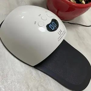 Pedicure Light  /LED Nail Painless Light Lamp U4 Dual Purpose Roasting Lamp For Hands And Feet With Foot Pad Detachable Nail Polish Lamp