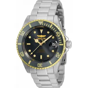 Invicta Men's 35847 Pro Diver Automatic 3 Hand Grey Dial Watch