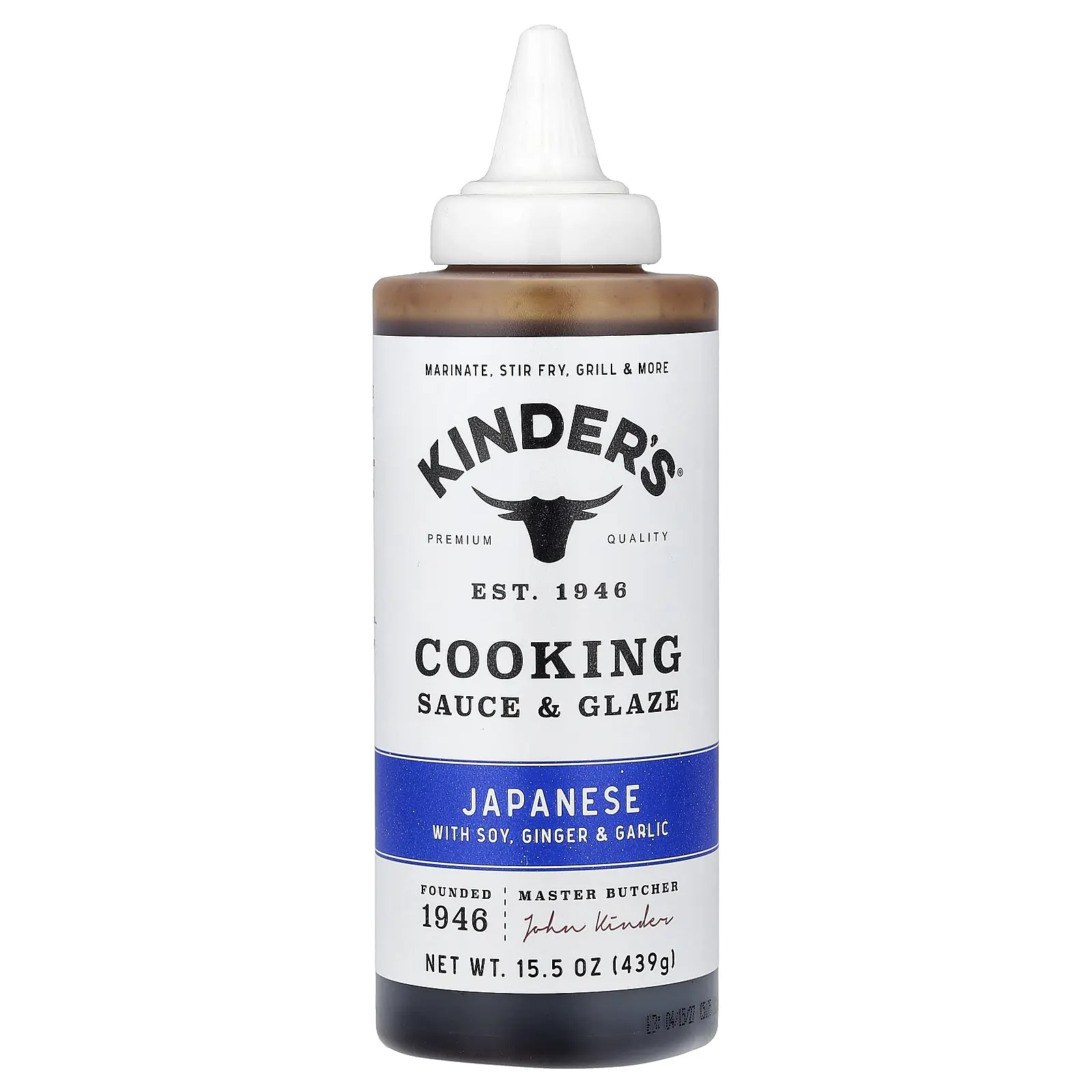 KINDER'S Cooking Sauce & Glaze, Japanese, 15.5 oz (439 g)