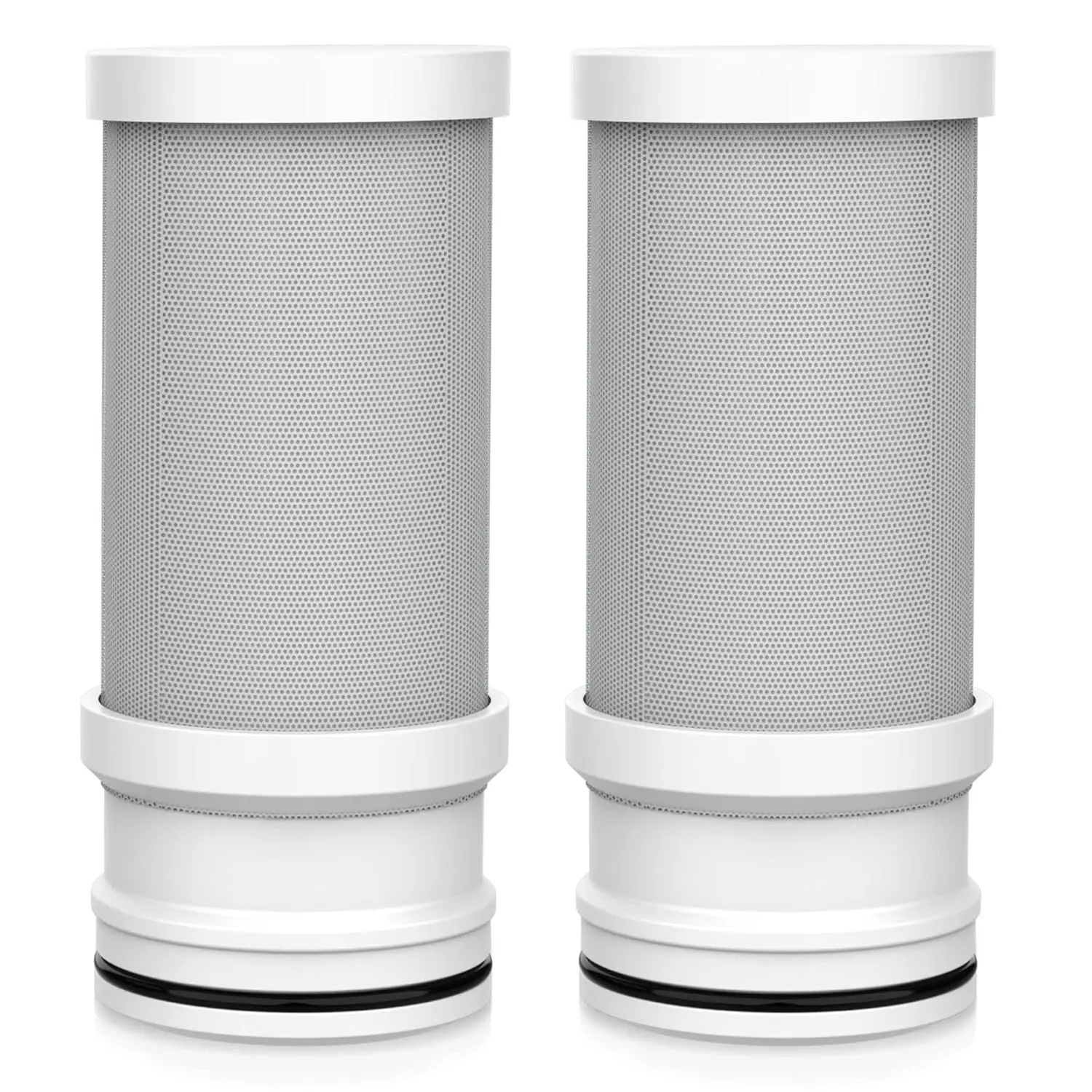 Water Faucet Activated Carbon Filter Reduces Chlorine and Odors, Durable 2 Pack, Suitable for Home and Office Use, Long-Lasting Water Purifier, Tap Water Filter, Water Filter Cartridge