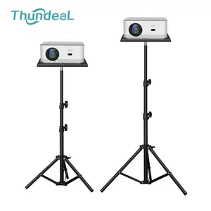 Thundeal Universal Adjustable Projectors Tray Mount Stand for Tripods, Versatile Holder for Projectors, Monitors, Cameras and Laptops