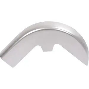 HECASA 26" Front Fender Compatible with Harley Davidson Touring Bagger Softail King Road Glide Fl Style Motorcycle Wheel Wrap Steel Unpainted