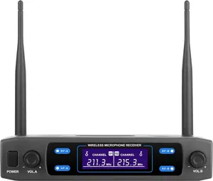 Supersonic VHF Dual Microphone System with Dual Transmitters SC-910VHF