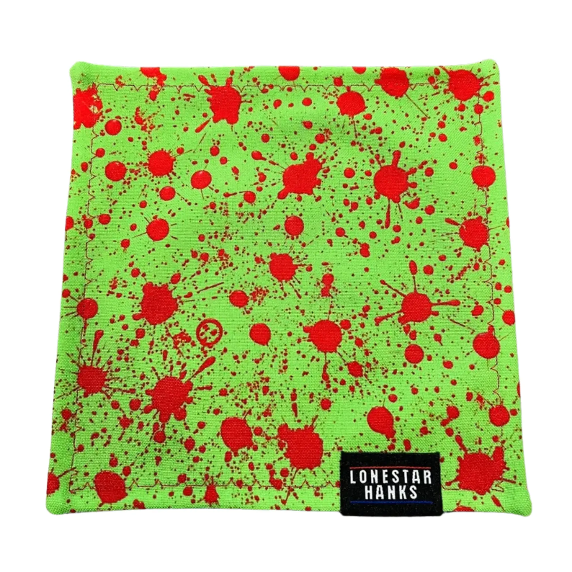 Zombie Blood Splatter EDC Microfiber Hank