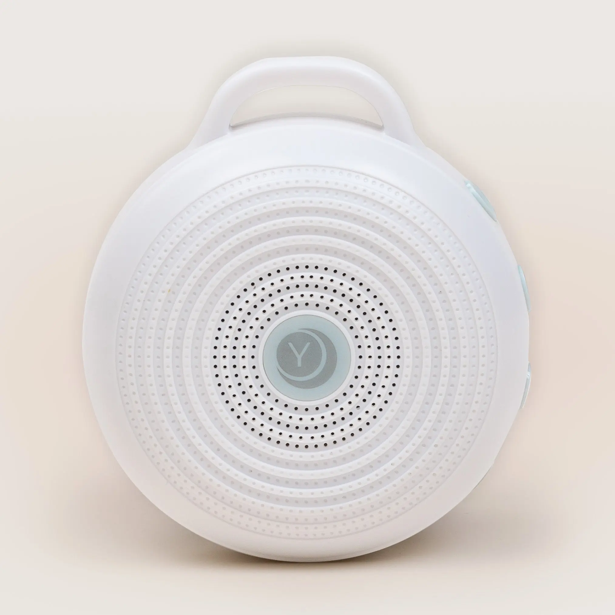 Yogasleep Rohm Portable Noise Cancelling White Noise Machine - USB Rechargeable Audio Speaker, 3 Soothing Natural Sounds, Volume Control, 24 Hours Use, Compact (3.5" Diameter, 3.8 oz), Sleep Therapy for Baby, Adults Gift