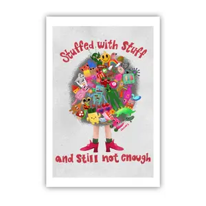stuffed with stuff art print