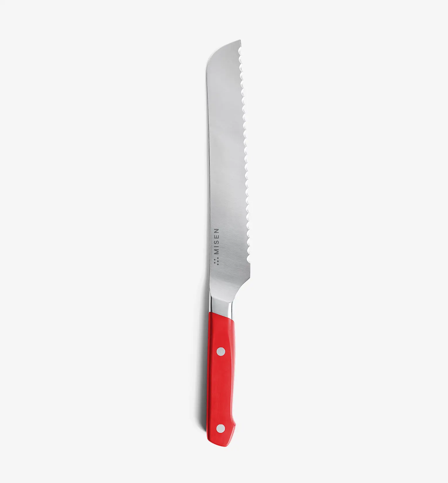 8" Serrated Knife (ACUTO440) - Red