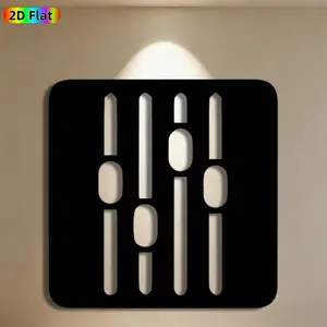 1pc Abstract Line Metal Wall Art, Minimalist Abstract Line Statue Mural, Ideal Gift for New Year, Easter, Abstract Art Enthusiasts, Rust-Resistant Metal Wall Decor Wall Sculptures, Perfect for Living Room Wall & Garden Fence, Modern Indoor Outdoor Decor