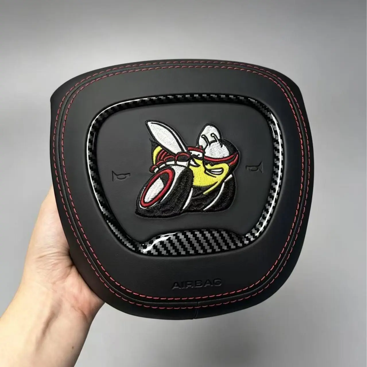 Scat pack(red stitching Carbon fiber frame)