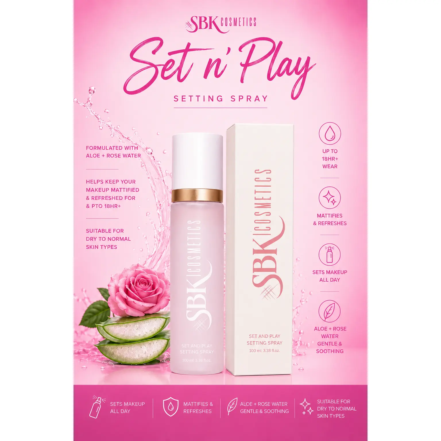 Set and Play Setting Spray