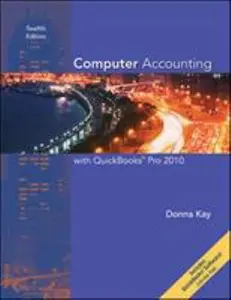 USED-Computer Accounting With Quickbooks Pro 2010 by Donna Ulmer (Unknown)