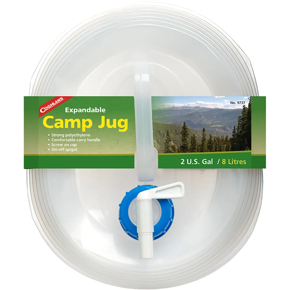 Coghlan's 2 Gallon Expandable Camp Jug