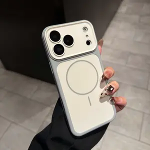Compatible with iPhone 16 Pro Max: Instantly Transforms into iPhone 17 Pro Style - Large Camera Window, Integrated Magnetic Kickstand Case.Fits 15 Pro Max, 14, and 13 Series.Premium Two-in-One Design: Soft-Touch Matte Finish with Stylish Contrast Accent