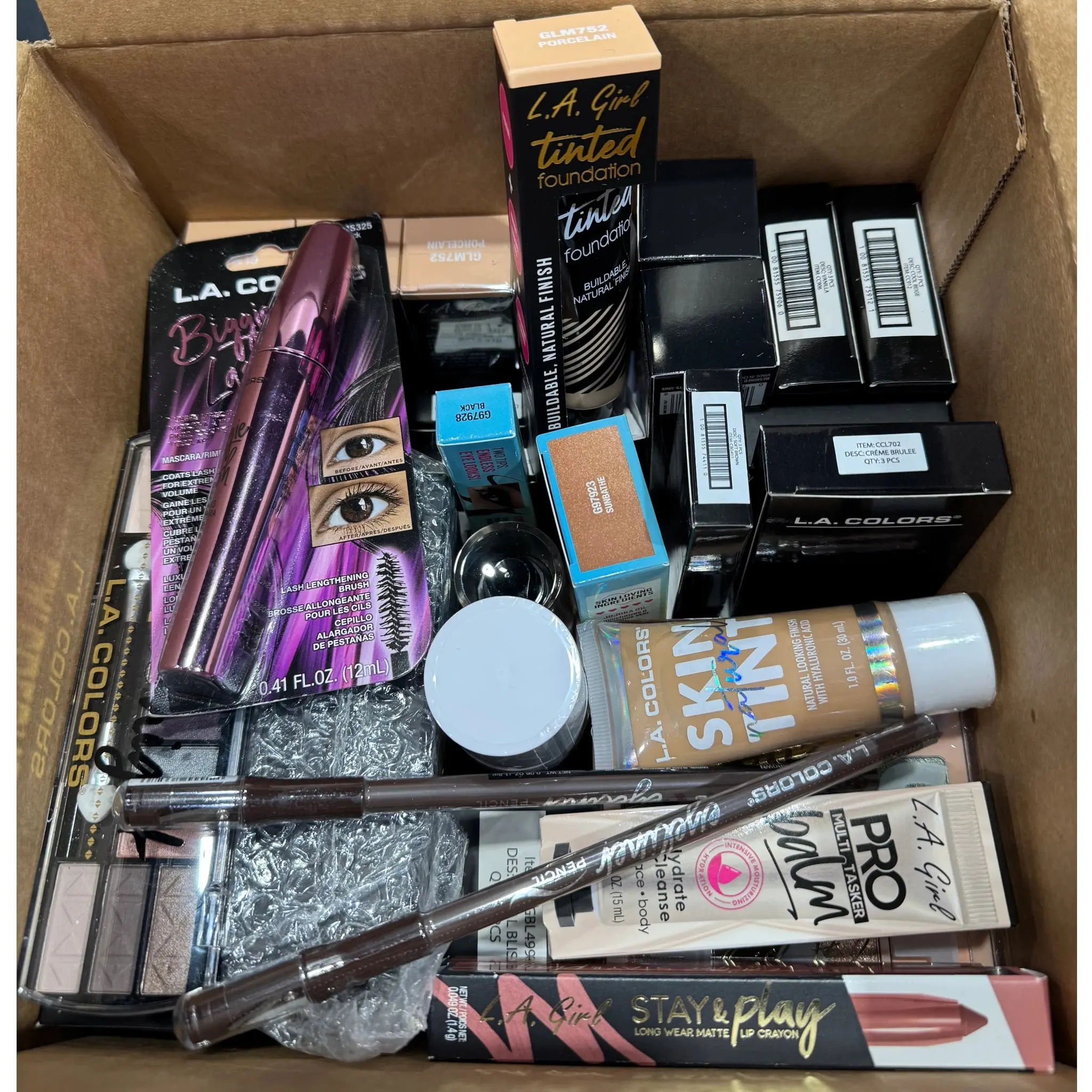 Assorted L.A. Colors - L.A. Girl Box - Wholesale 77 Units (LACGASS)