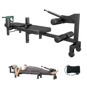 Fitness Full Body Traction Bed, Spine Stretcher Bed for Home, Massage Cervical Traction Bench & Lumbar Traction Bed, Lumbar Decompression Table, Alternative Inversion Traction Table