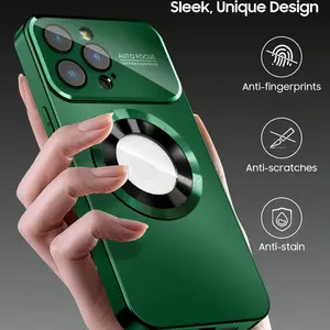 The all-new titanium-plated matte protective case, Cover, designed for iPhone 11 to 17 Pro Max series, including 14,15 Plus and 17 Air models