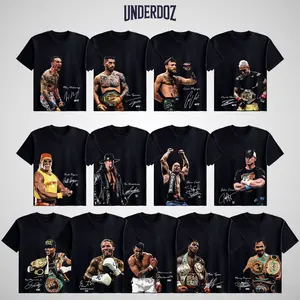UFC WWE BOXING Legends Tee, WWE UFC BOXING Tshirt Fan, Unisex Graphic For Sports Fans Clothing, UFC Tee, Menswear Cotton Crewneck Clothes Top