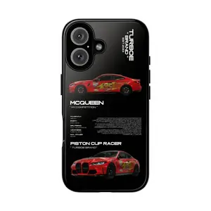 Speed Mcqueen Phone Cases, Cars Movie Lightning Tough Phone Case