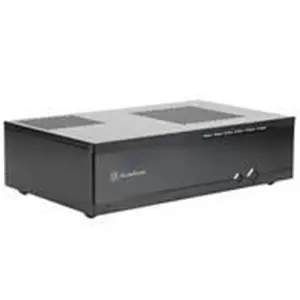SilverStone Milo Series  No Power Supply Mini-ITX HTPC Case - Black