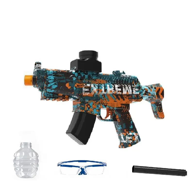 Small Size Graffiti Style Toy Blaster, Outdoor Sports Interactive Game Toy with Protective Glasses, Portable Design, Long Battery Life - Suitable for Outdoor And Indoor Team Collaboration Game Toys. Halloween, Christmas, Birthday Party Gifts, Ages 14+.
