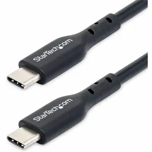 Startech USB2CC15FBKE 15 ft. USB-C Charging Cable for Computer, Tablets, Smartphone, Cellphone & Electronic Devices