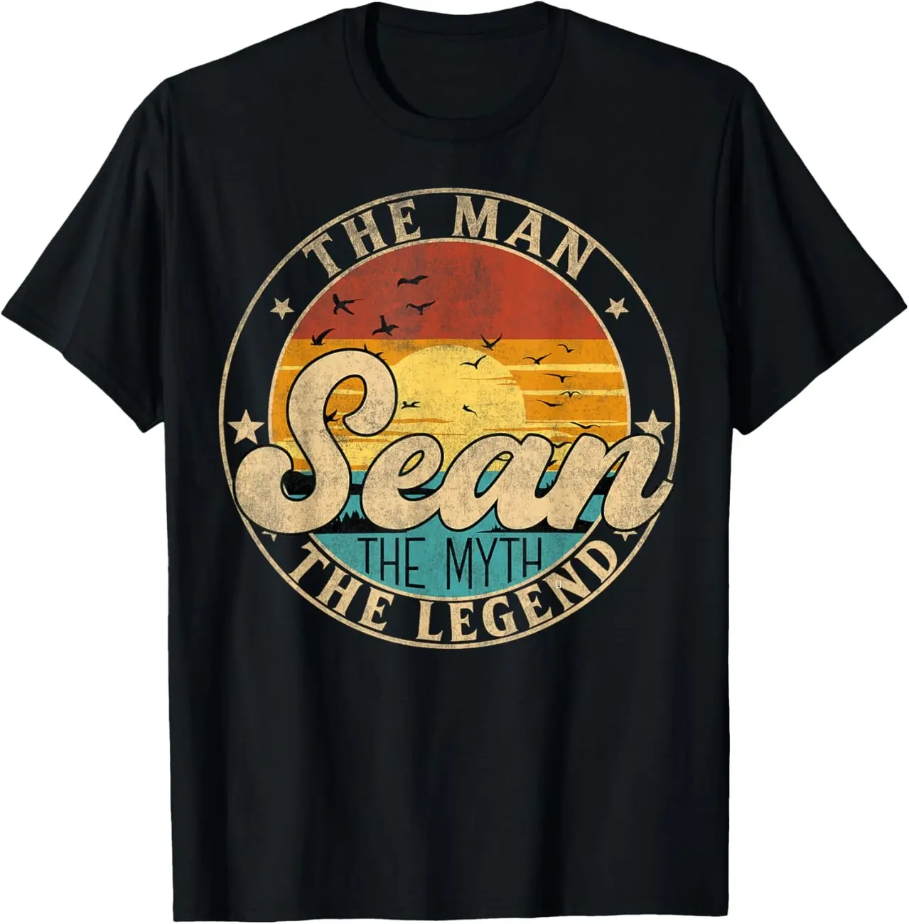 SEAN The Man The Myth The Legend First Name T-Shirt A82