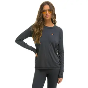 MICRO MODAL BASE LAYER TOP - TITANIUM