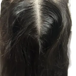 gluless is the lace frontal cut the lace and floated the button.