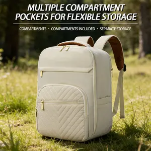 Viz Air Cabin Size 40x30x20cm Convertible Carry-On Luggage, Travel Backpack, Fits Under Seat, Holds 14-Inch Laptop, Portable Tsa Approved Backpack, Airline Approved Backpack