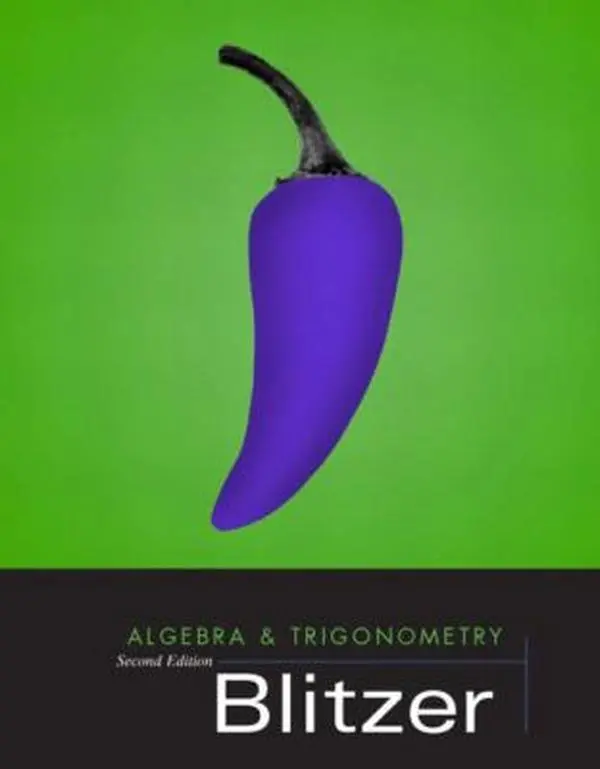 USED-Algebra and Trigonometry, Second Edition by Robert Blitzer (Hardcover)
