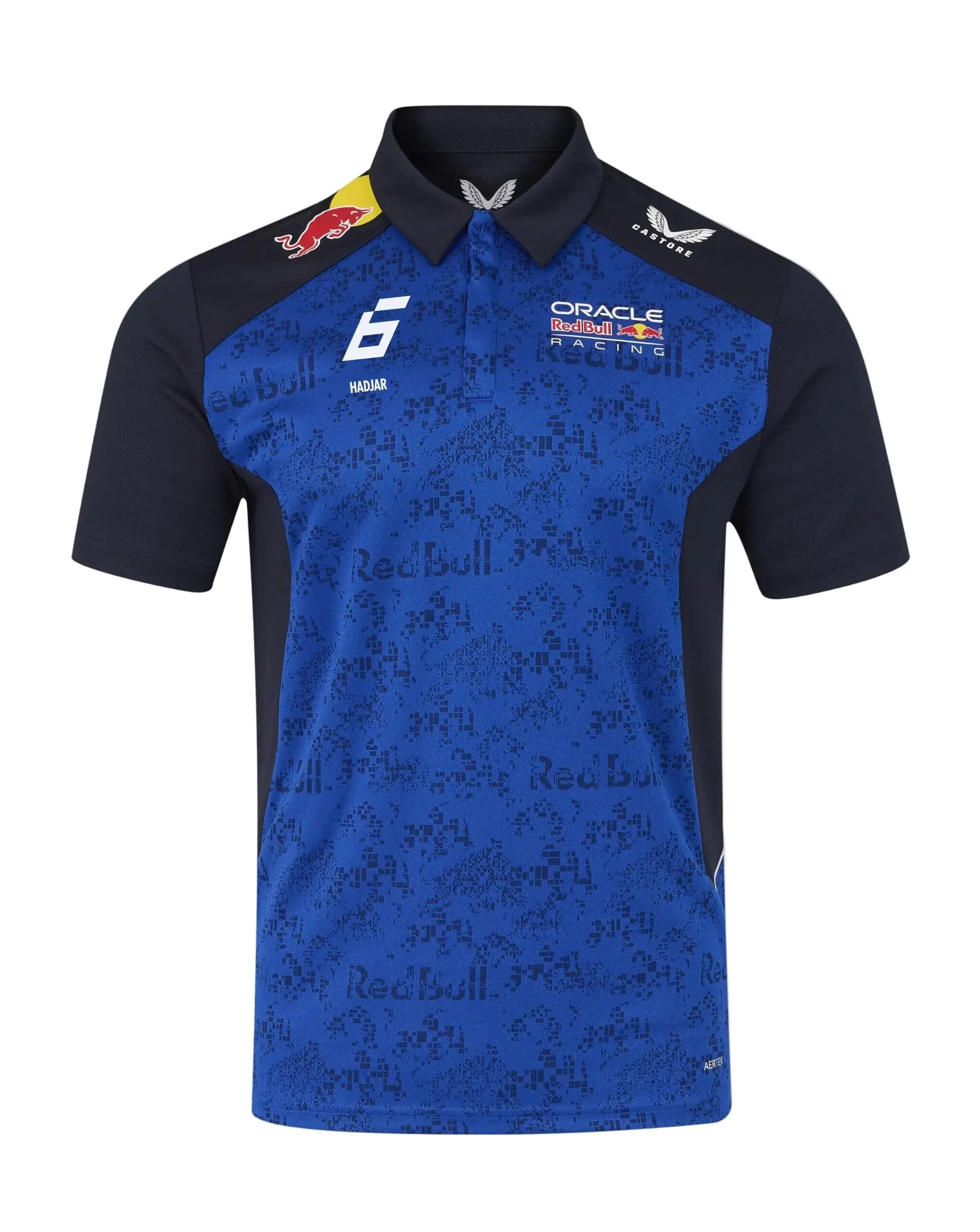 Red Bull Racing F1 Men's 2026 Isack Hadjar Team Polo Shirt- Blue