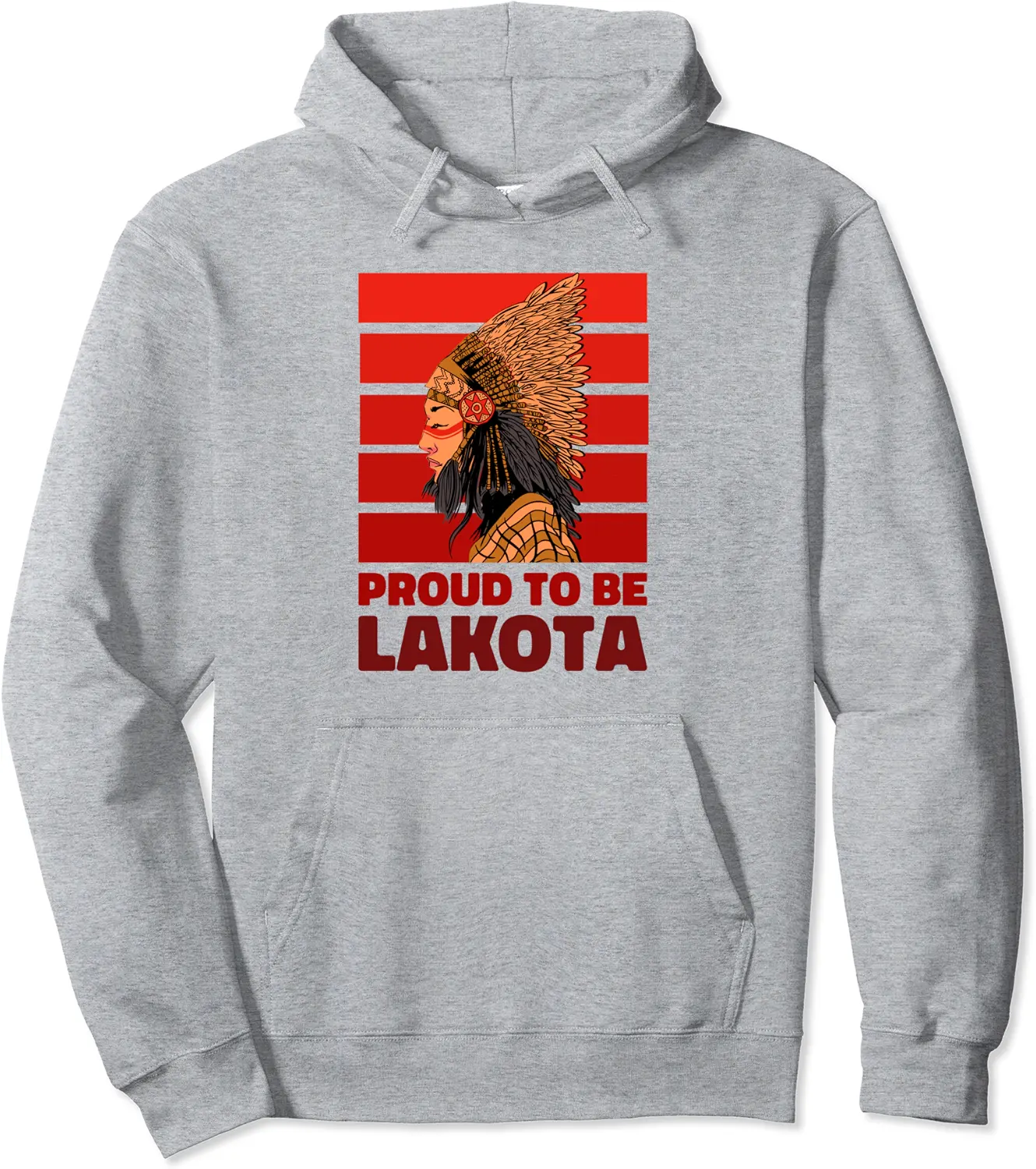 Lakota Tribe Woman Proud Native American Lakota Pullover Hoodie - Tatewillia Shop 61B0BKQW8K1F