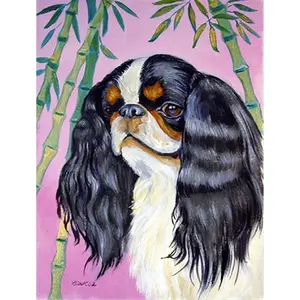 Carolines Treasures  11 x 15 in. English Toy Spaniel Garden Size Flag