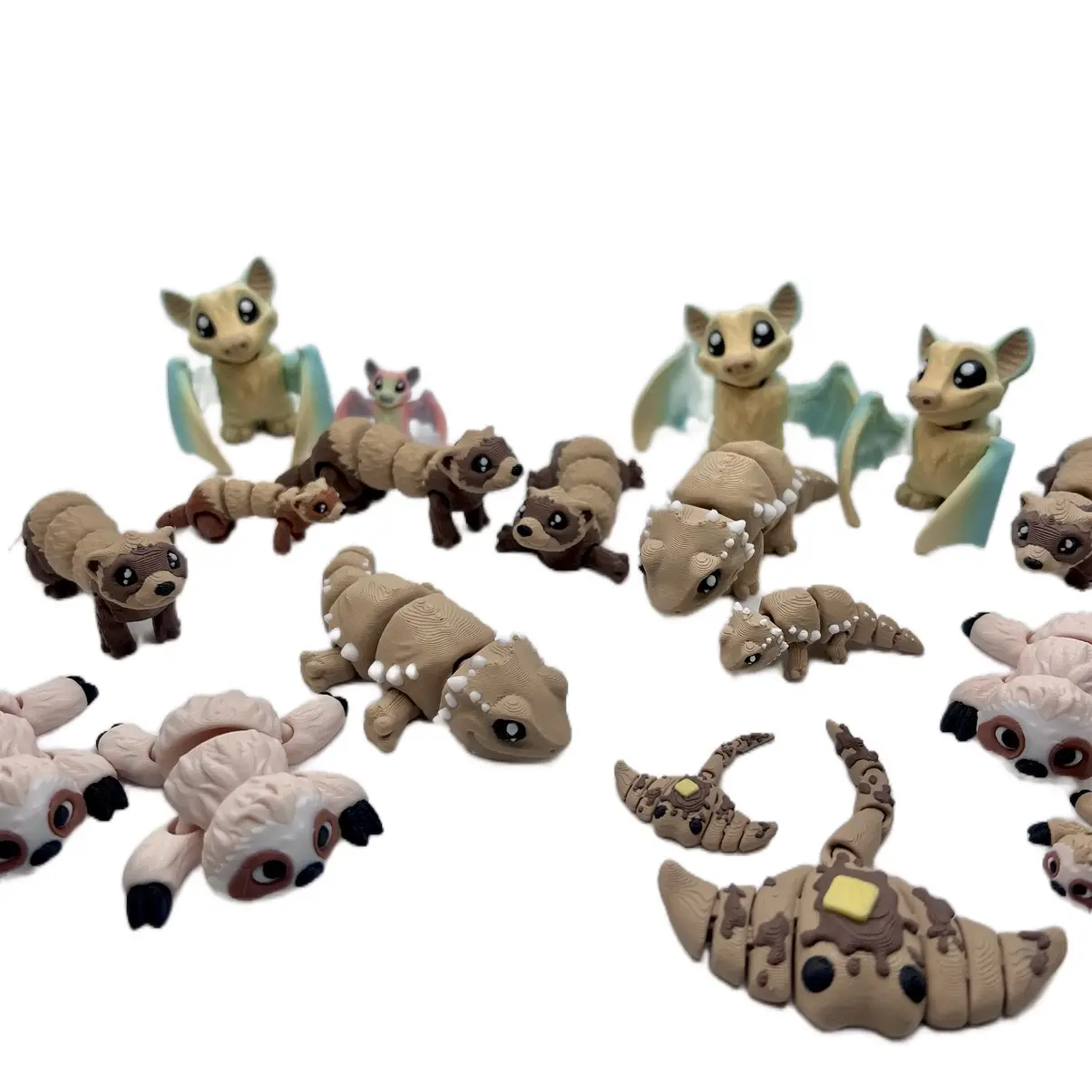 Oversized Mini Animals - 3D Printed Oversized Mini Animals - 3D Printed