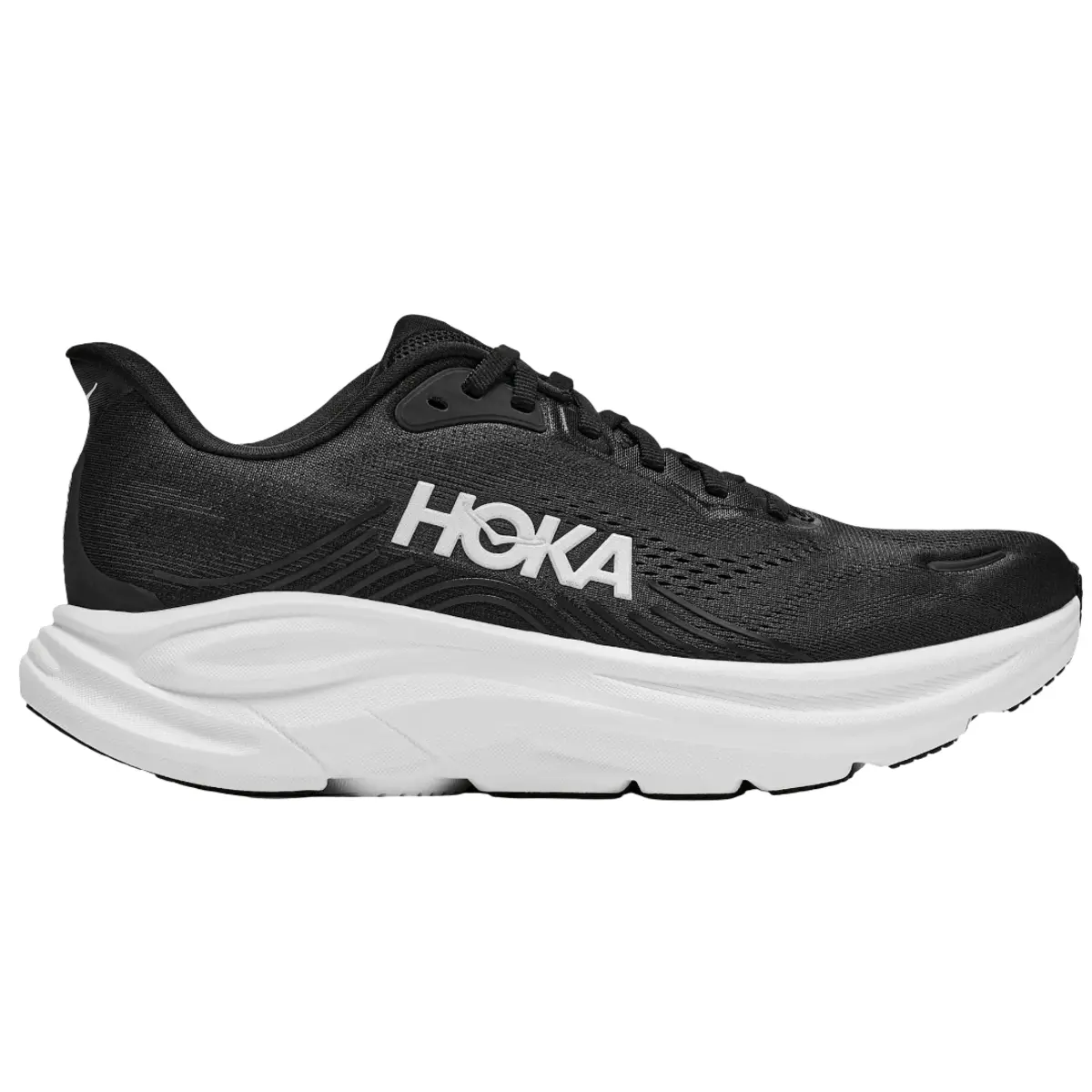 Hoka Clifton 11 Black White Women's Fashion Shoes New