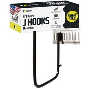 Heavy-Duty 9" E track Large U-Hanger