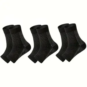Compression Socks,  Open Toe Compression Ankle Sleeves, Ankle Protective Stretch Compression Socks, Outdoor Fitness Socks, Sports Protective Open Toe Sleeves, Exercise Equipment, Workout Equipment, Ankle Compression Cuff, Healthcare