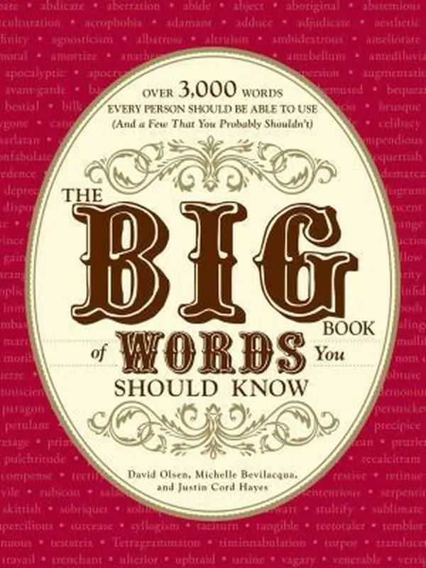 USED Book - The Big Book of Words You Should Know: Over 3,000 Words Every Person Should Be Able to Use (and a Few That You Probably Shouldn't) by Olsen, David (Paperback) - english