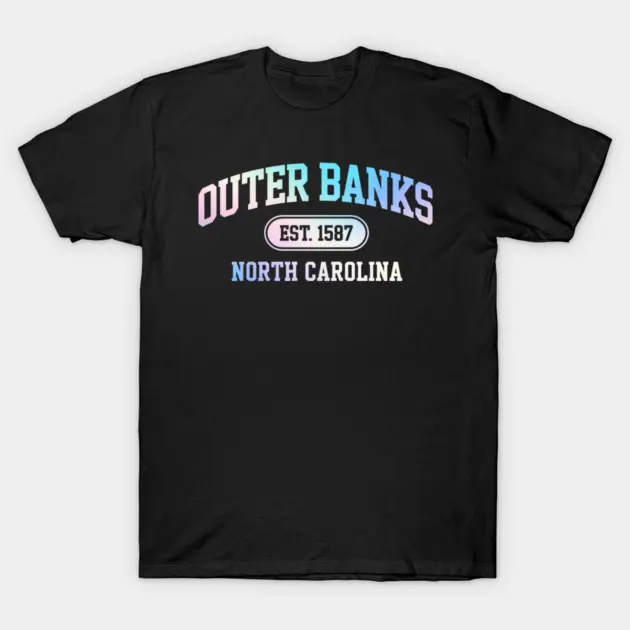 Vintage EST OBX Outer Banks Comfort Colors Shirt, North Carolina Shirt, Beach Shirt, Side Shirt, Beach Shirt, Gift for Her, Gift for Him, Adventure Awaits, Holiday Shirt Volente boutique