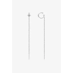 Moissanite 925 Sterling Silver Threader Earrings