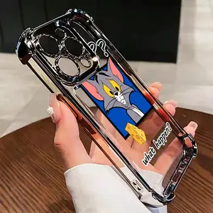 Cartoon T-Toms And J-Jerrys Phone Case Suitable for iPhone 17 16e 16 15 14 13 12 11 Mini Pro Max Air X XR XSMAX 8 7 Plus Anti Fall Matte Back Cover