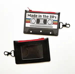 Made in the 80s Keychain ID Zipper Pouch