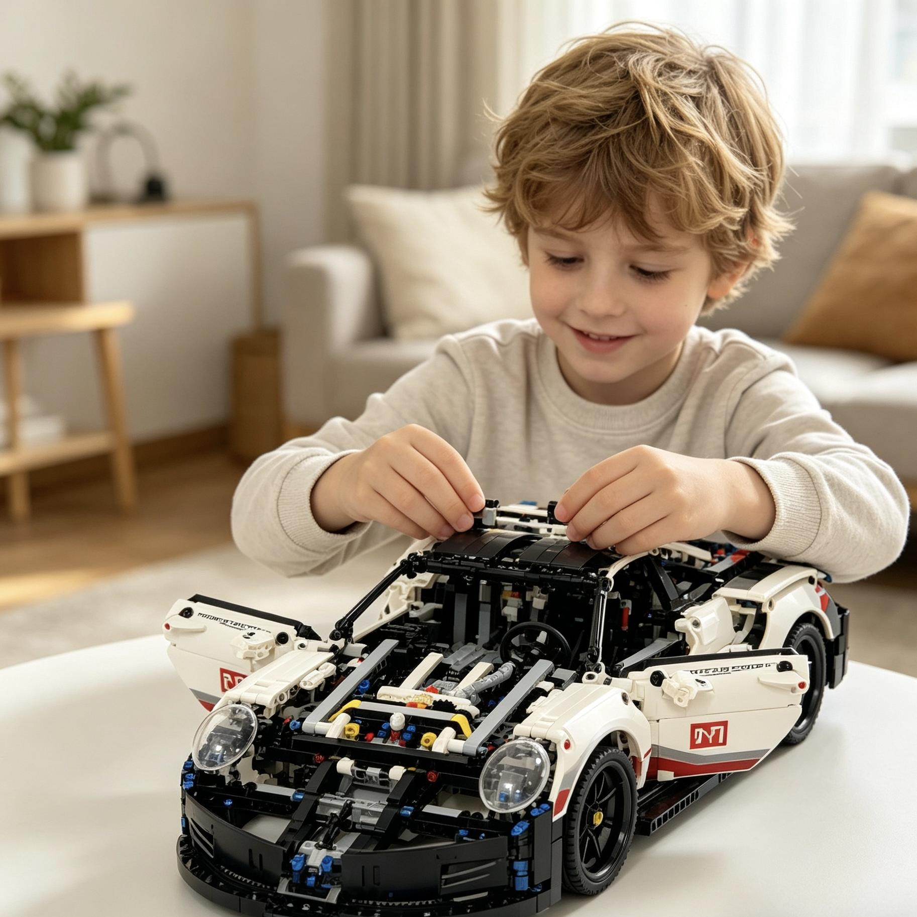 20 inches car building set, 1580 pieces, Race Car Model Kit - Building Set for Adults, Ages 18+ with Realistic Features - Gift for Birthdays #Summervibes 20 inches car building set, 1580 pieces, Race Car Model Kit - Building Set for Adults, Ages 18+ with Realistic Features - Gift for Birthdays #Summervibes