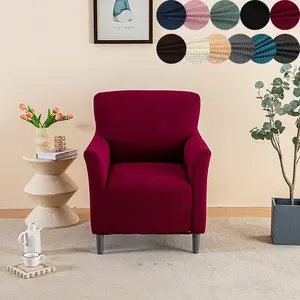 1 PC/Set Elastic Chair Cover for Recliners | Elastic Bottom Single-Seater Sofa Cover Sofa Slipcover | Durable Furniture Protector | Ideal for Living Room, Bedroom, Office Decor, Parties & Banquets | Dog, Cat & Kid-Friendly