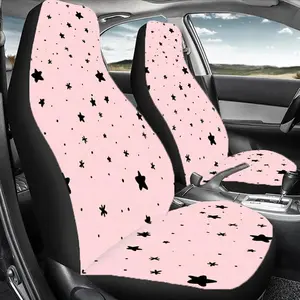 Starry Sky Pattern Car Seat Cover, Durable Polyester Car Seat Protector, Universal Car Interior Accessories for Front & Rear Seats
